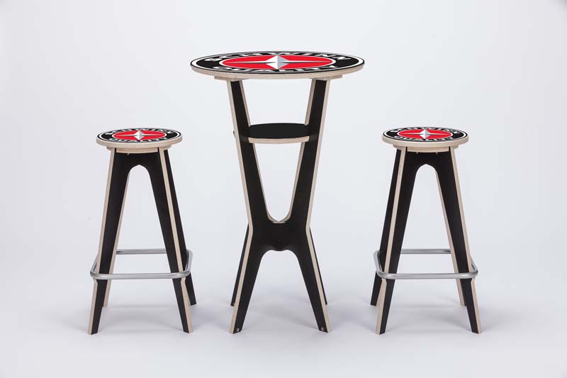 OTX Portable Table and Chairs -- Graphic Option